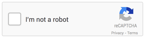 Sample reCaptcha